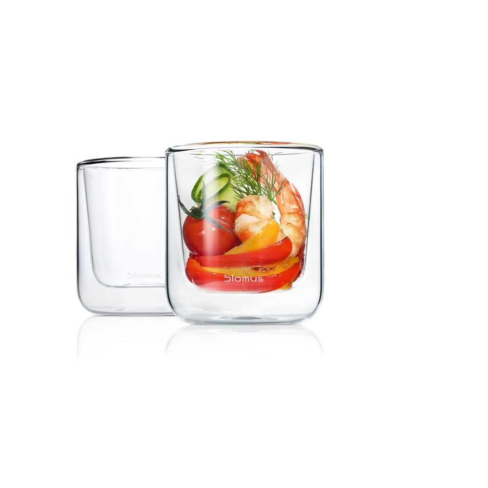 Blomus Termo sklenička NERO coffee SET/2ks Blomus