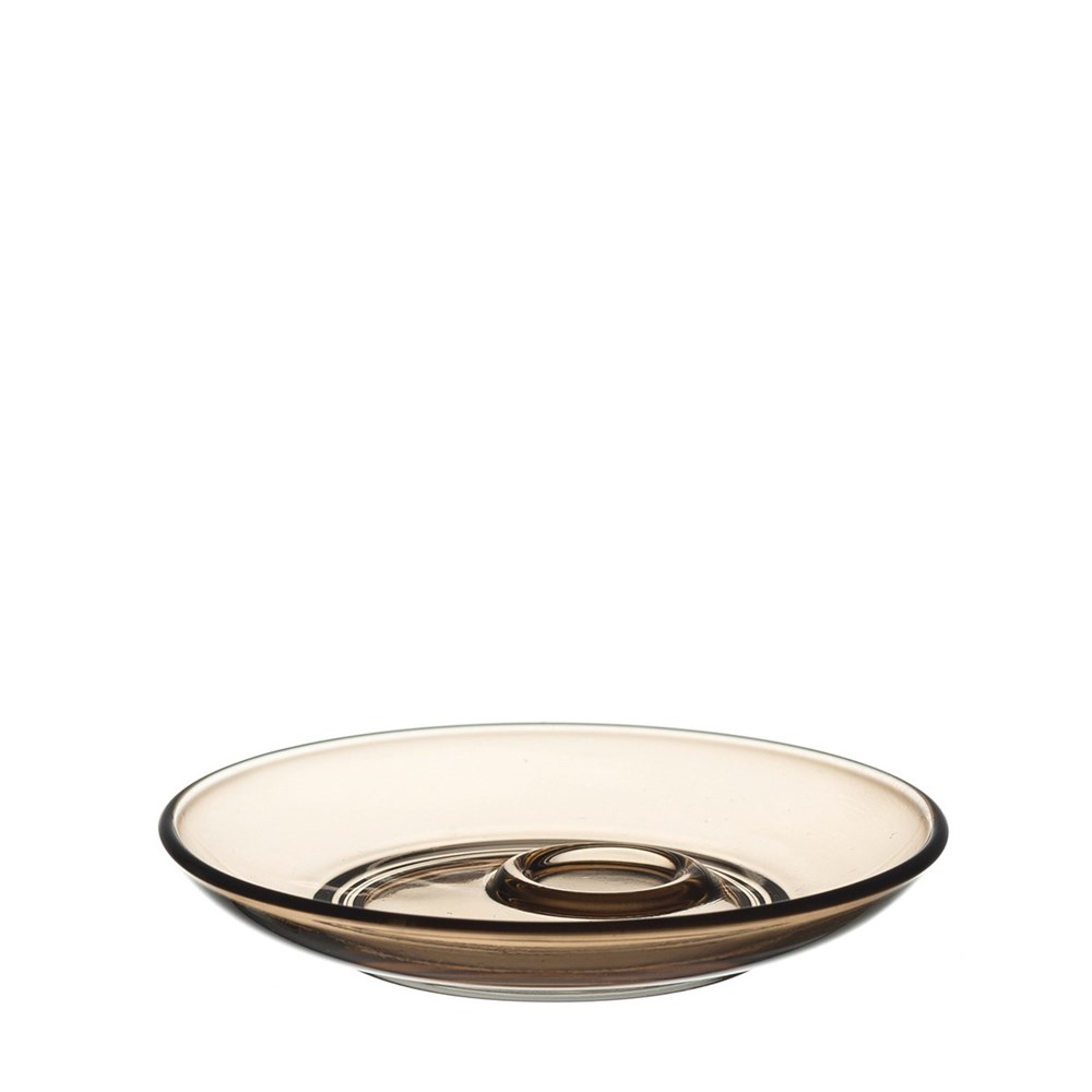 Leonardo Talířek malý skleněný SENSO hnědý Leonardo