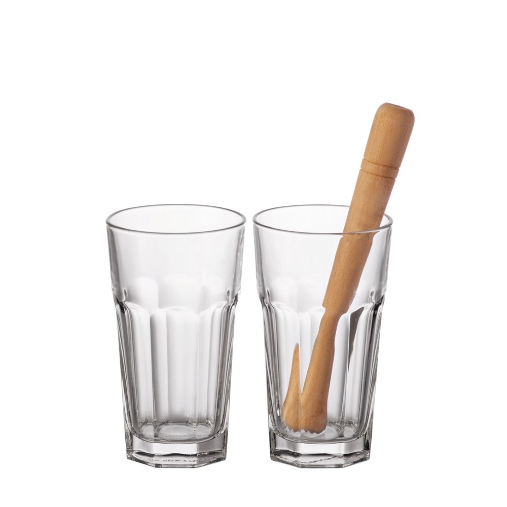 Leonardo Sklenice s paličkou SET/3ks ROCK Leonardo