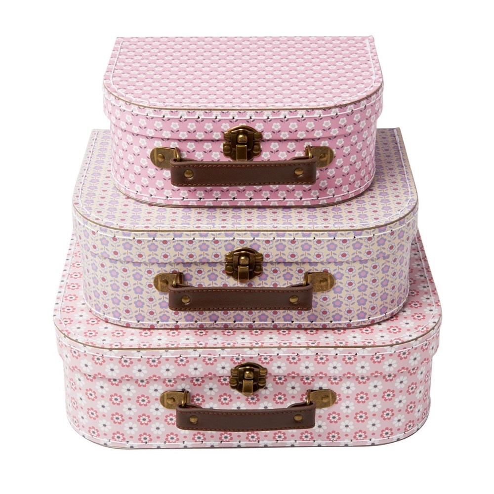 Sass & Belle Kufříky SPRING RETRO DAISY SET/3ks Sass & Belle