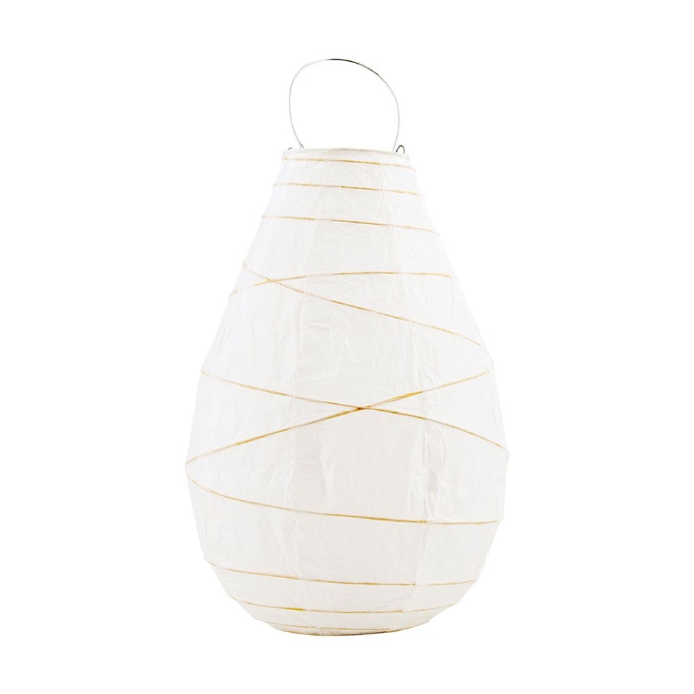 House Doctor Lucerna papírová DROP bílá 30cm (Hb0051) House Doctor