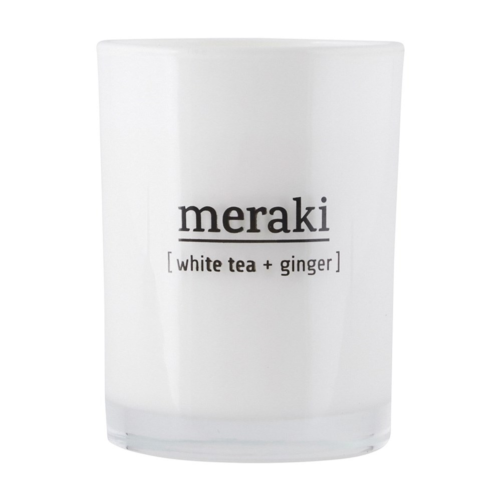 Meraki Vonná svíčka WHITE TEA&GINGER 10