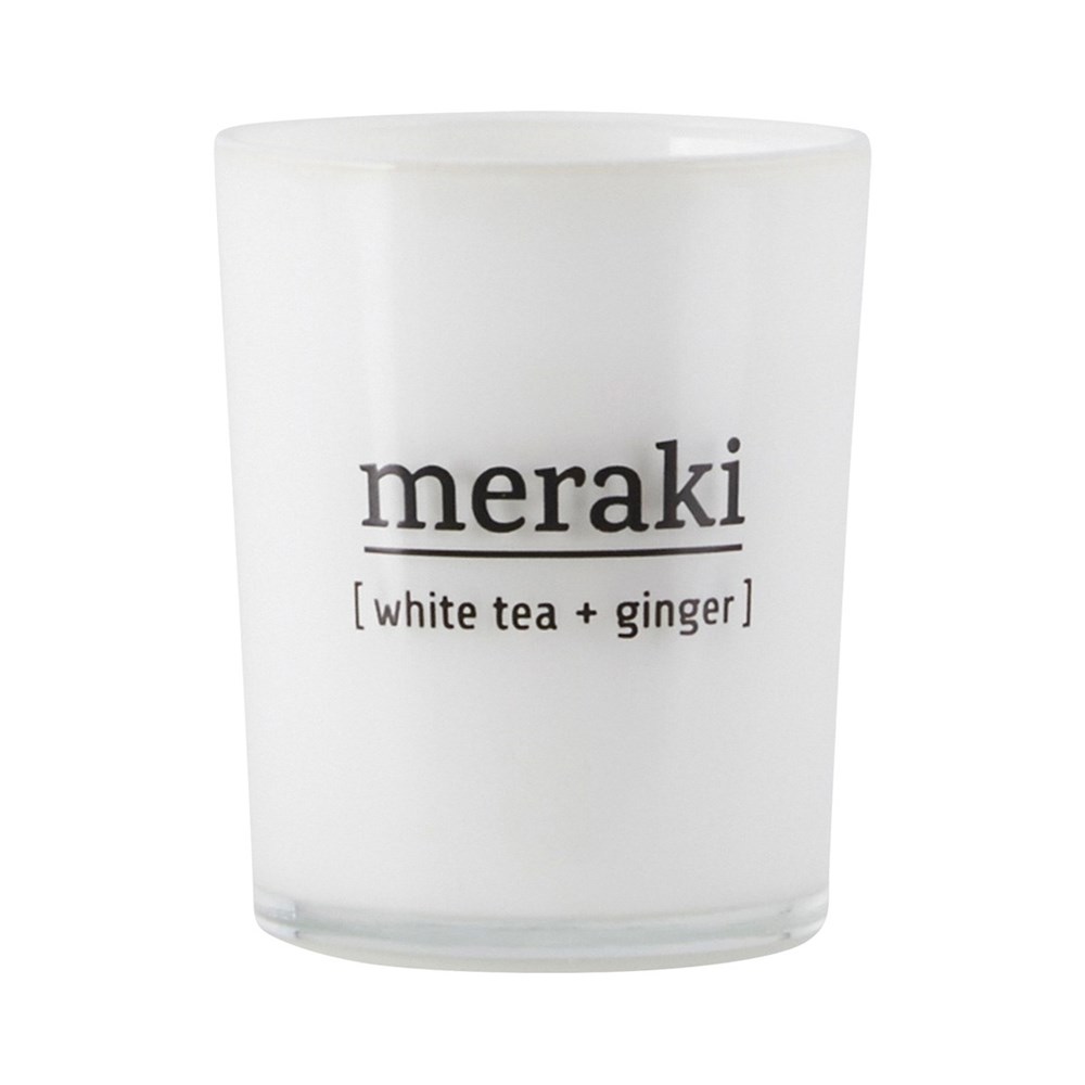 Meraki Vonná svíčka WHITE TEA&GINGER 6