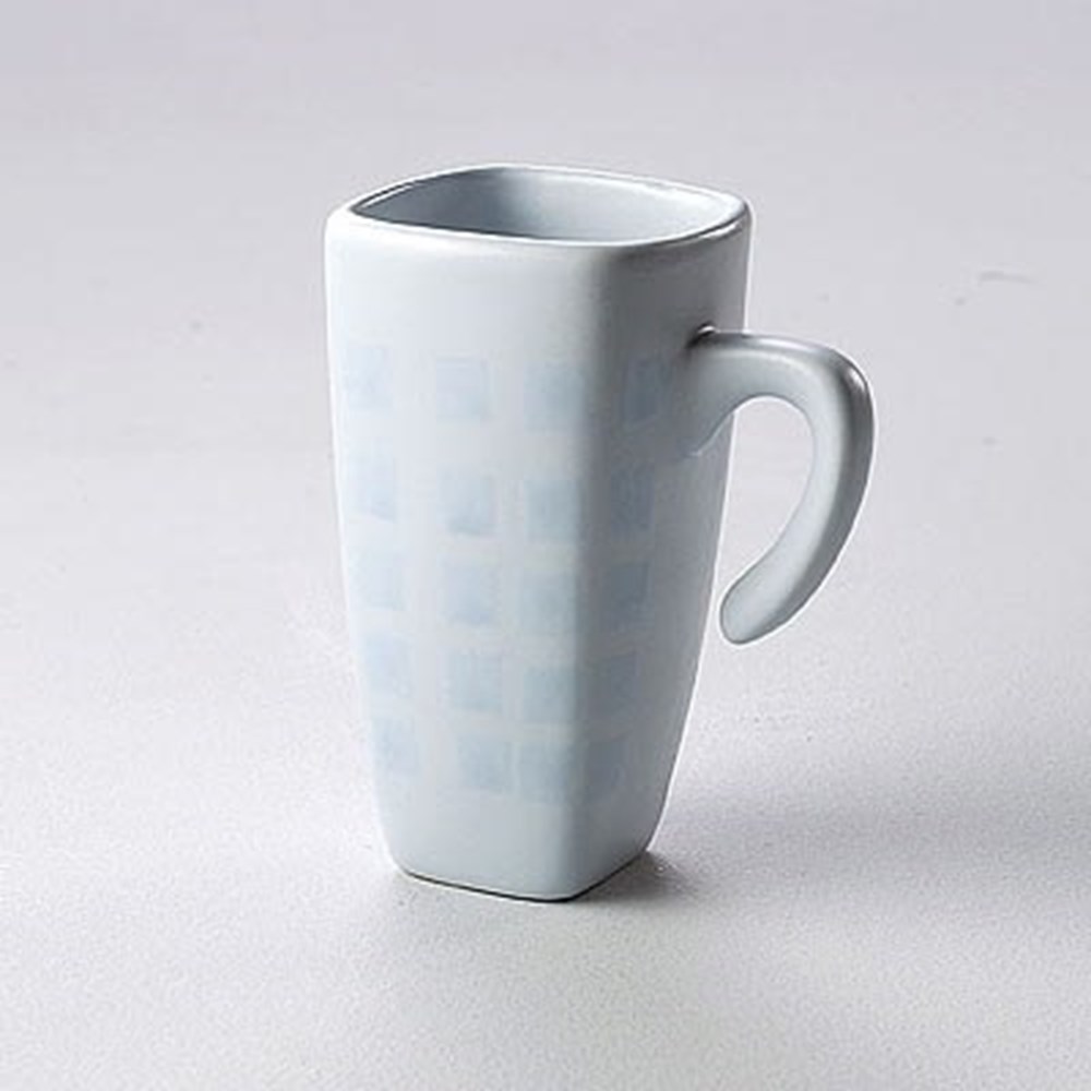 Broste Hrnek CHECK sv. modrý Broste