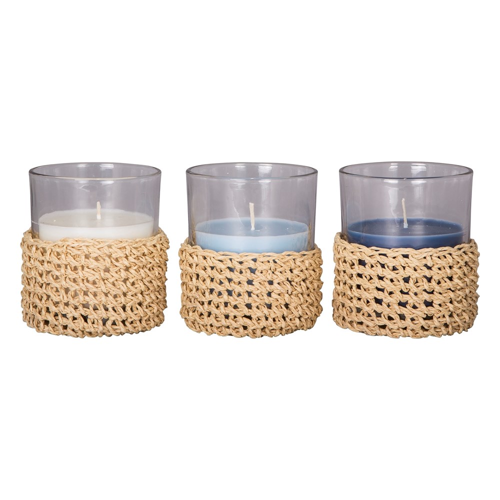 Broste Svíčka KNIT 3druhy (cena/ks) Broste