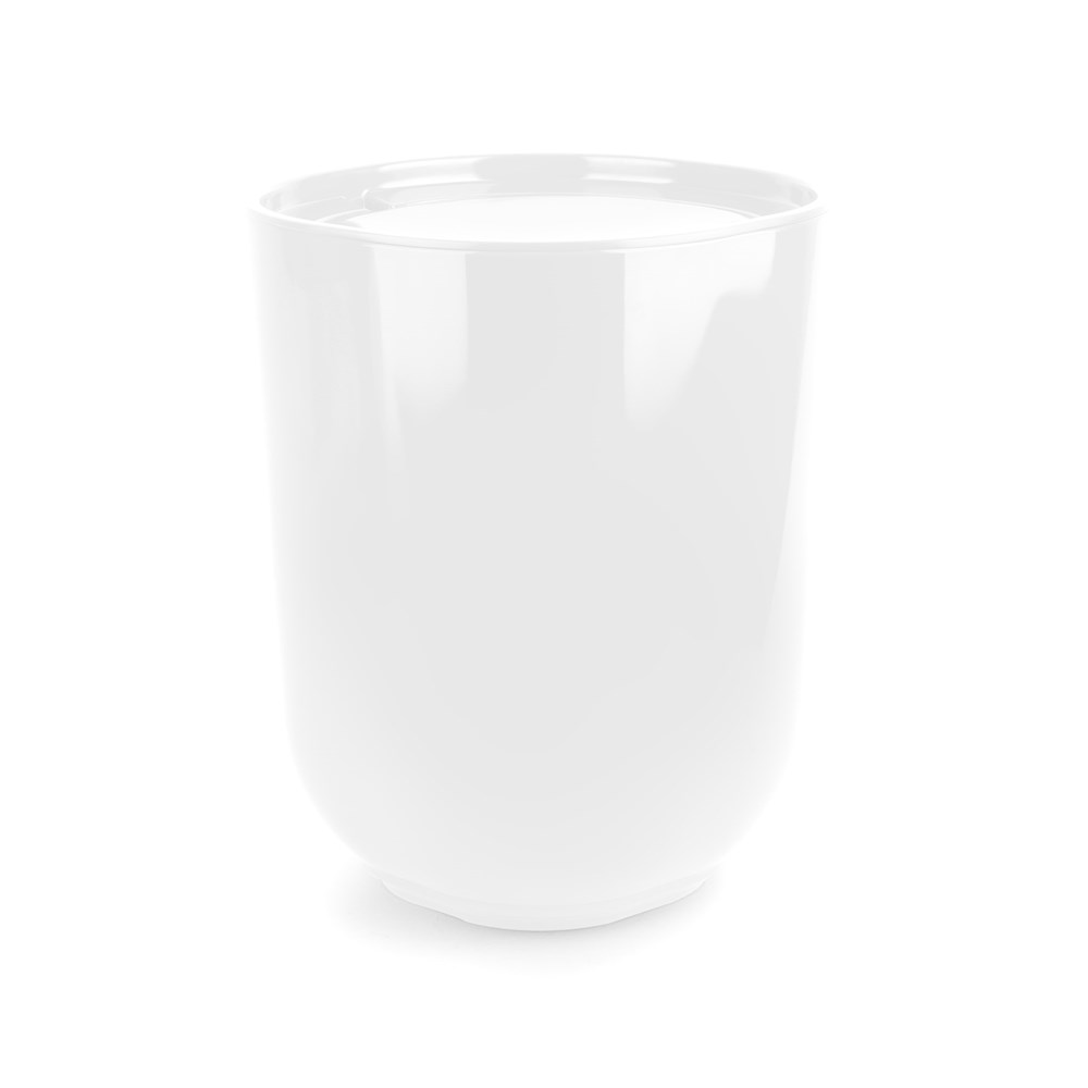 Umbra Odpadkový koš s víkem STEP bílý Umbra