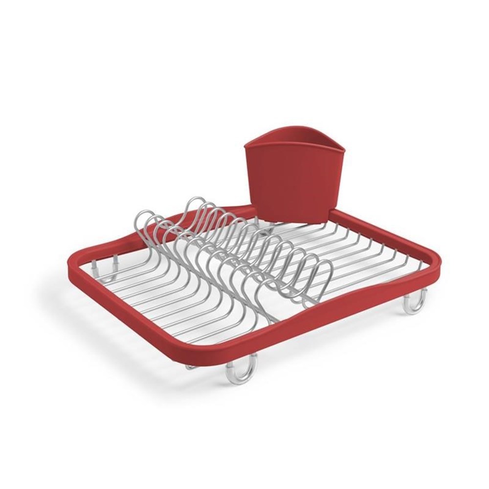 Umbra Odkapávač nádobí SINKIN red Umbra