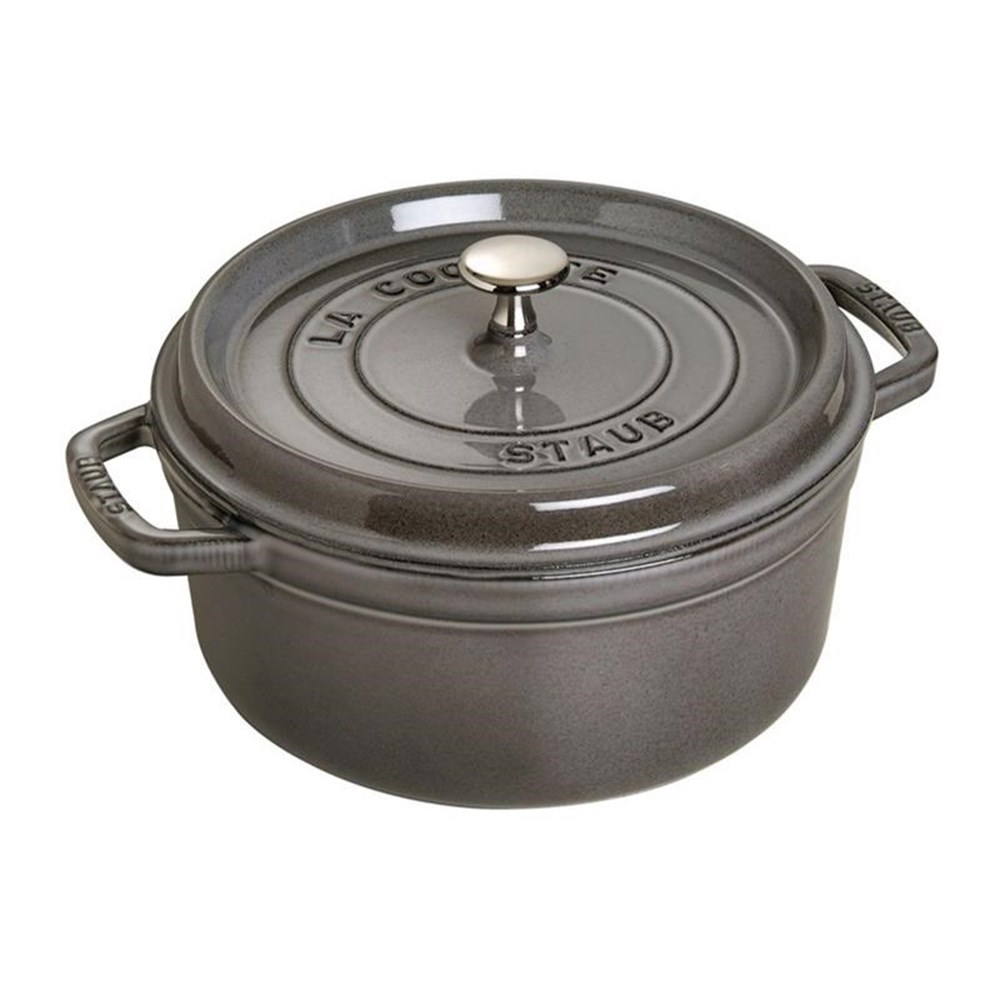 Hrnec STAUB kulatý 24 cm šedý Staub