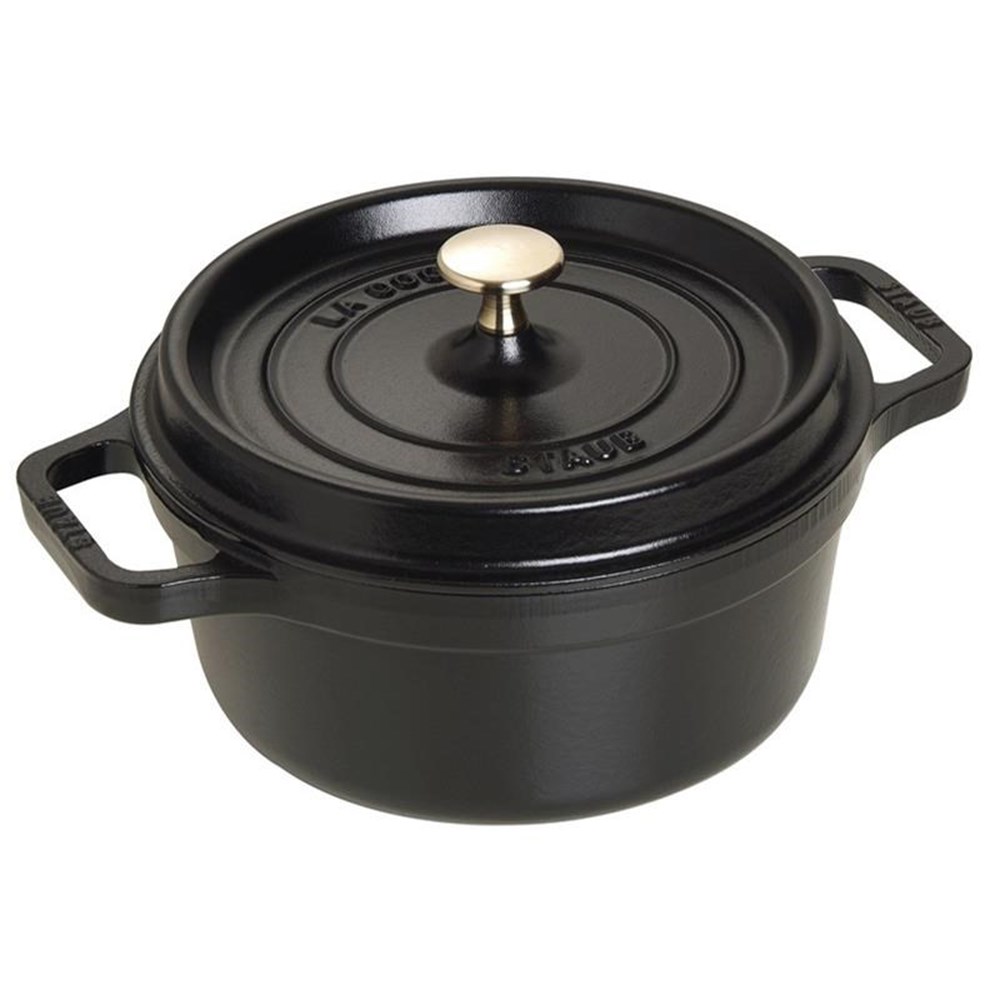 Hrnec STAUB kulatý 22 cm černý Staub