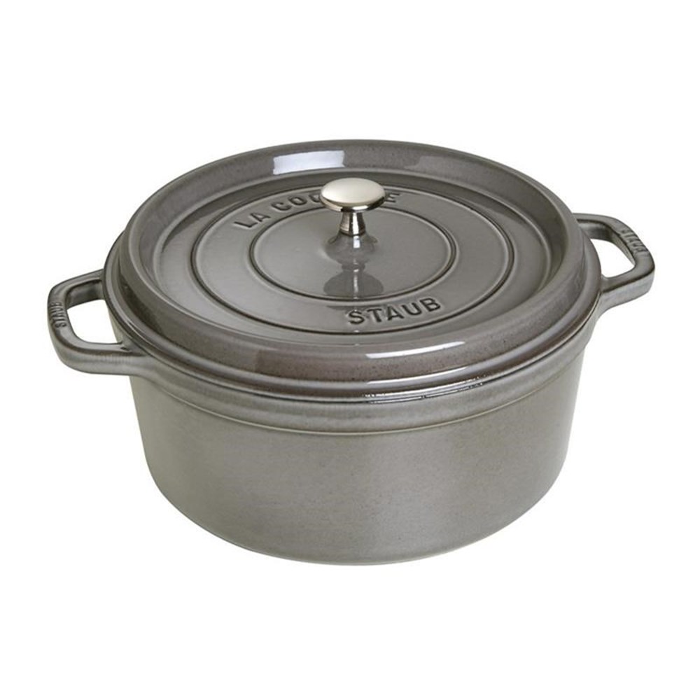 Hrnec STAUB kulatý 28 cm šedý Staub