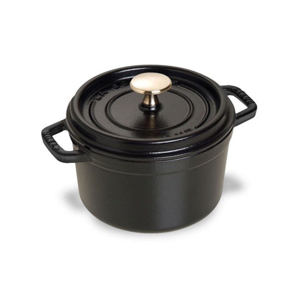 Hrnec STAUB kulatý 14 cm černý Staub
