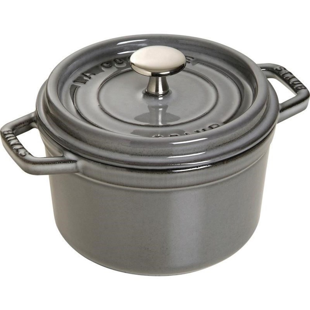 Hrnec STAUB kulatý 16 cm šedý Staub