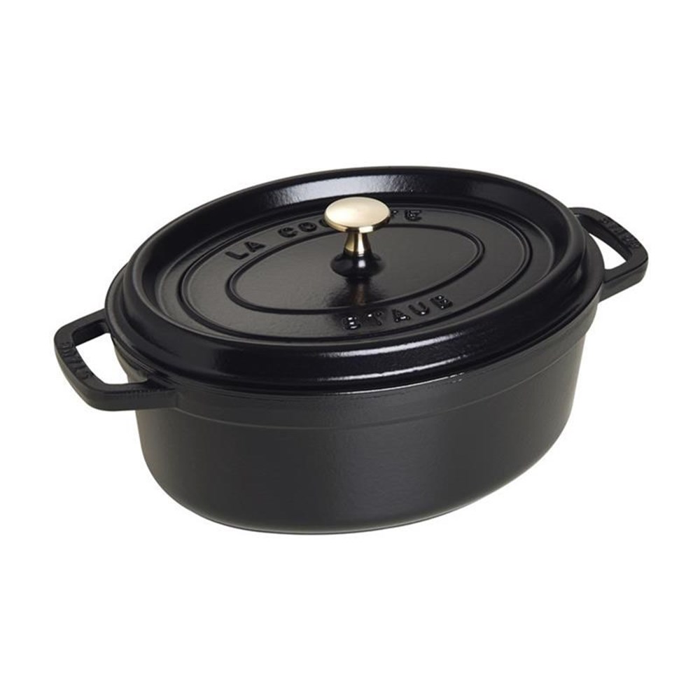 Hrnec STAUB oválný 17 cm černý Staub