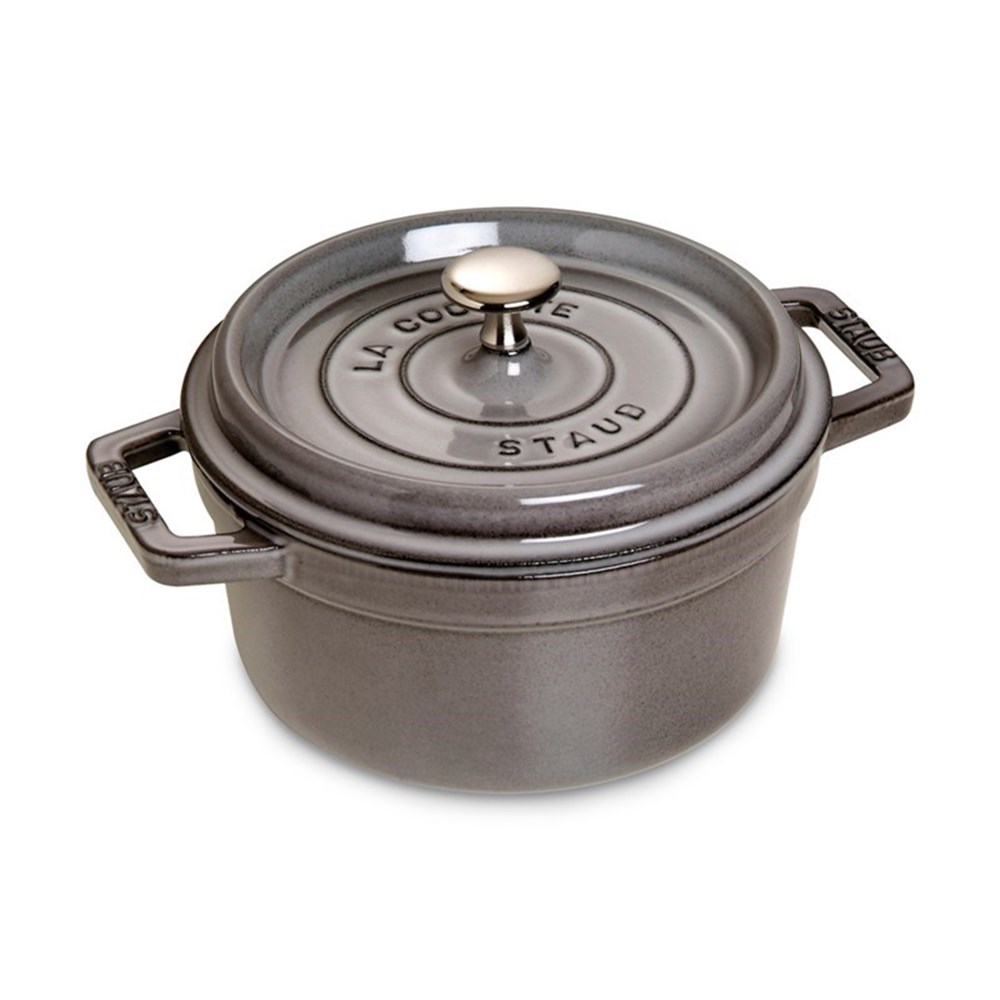 Hrnec STAUB kulatý 18 cm šedý Staub