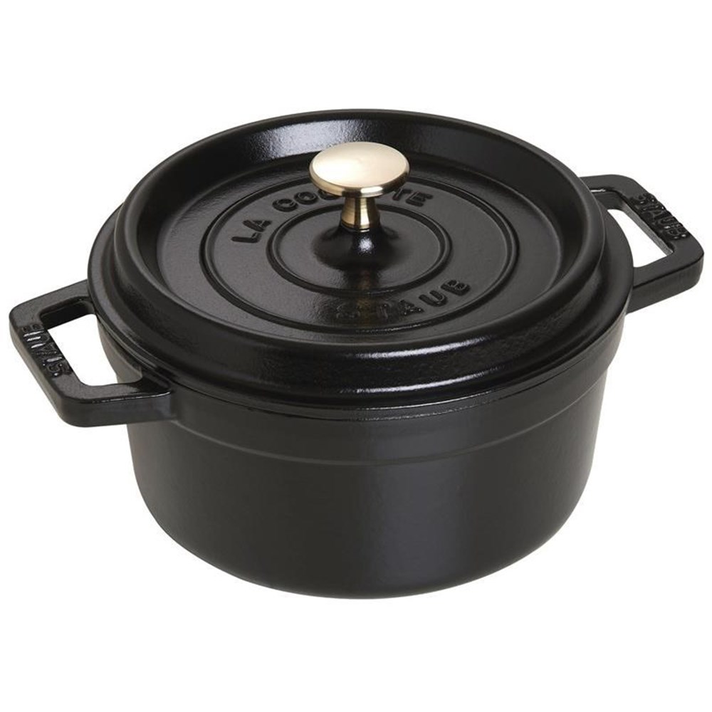 Hrnec STAUB kulatý 20 cm černý Staub