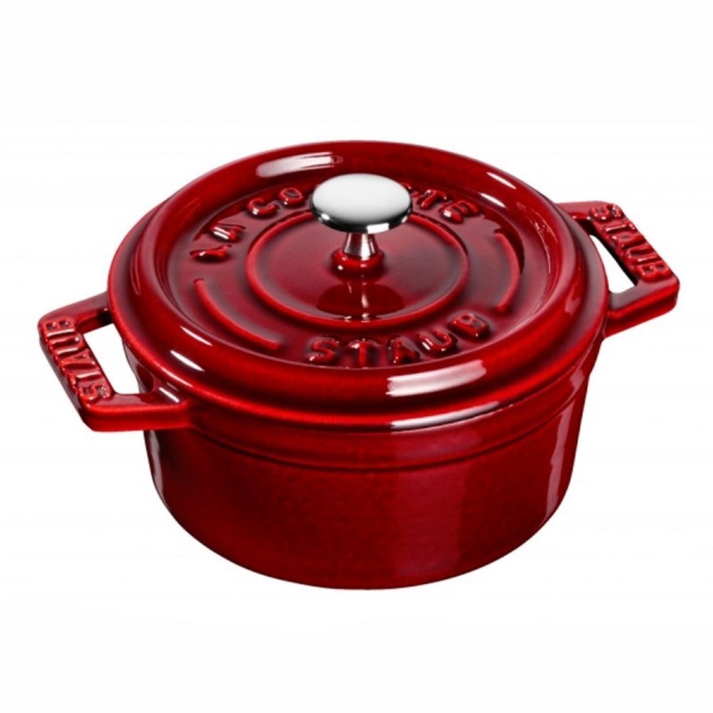 Hrnec STAUB kulatý 10 cm vínový Staub