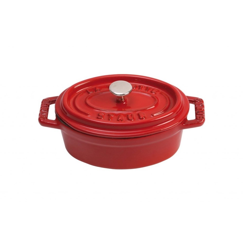 Hrnec STAUB oválný 11 cm červený Staub