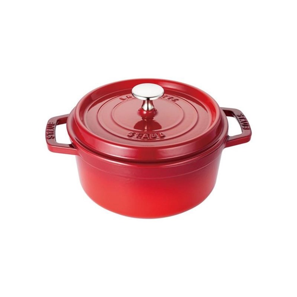 Hrnec STAUB kulatý 18 cm červený Staub