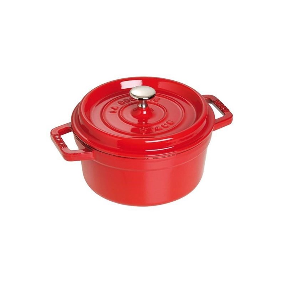 Hrnec STAUB kulatý 22 cm červený Staub