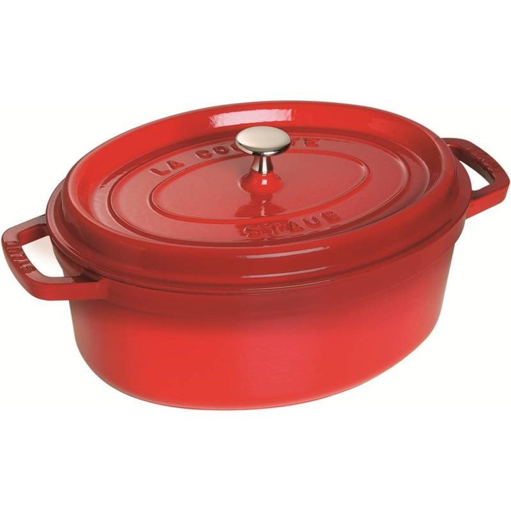 Hrnec STAUB oválný 23 cm červený Staub