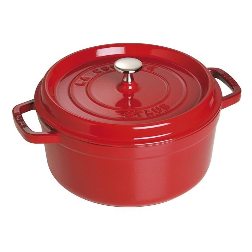 Hrnec STAUB kulatý 24 cm červený Staub