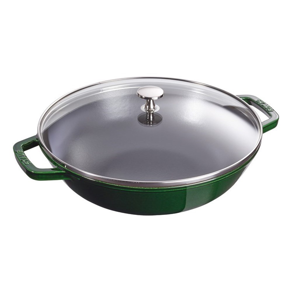 Pánev Wok STAUB 30cm zelená Staub
