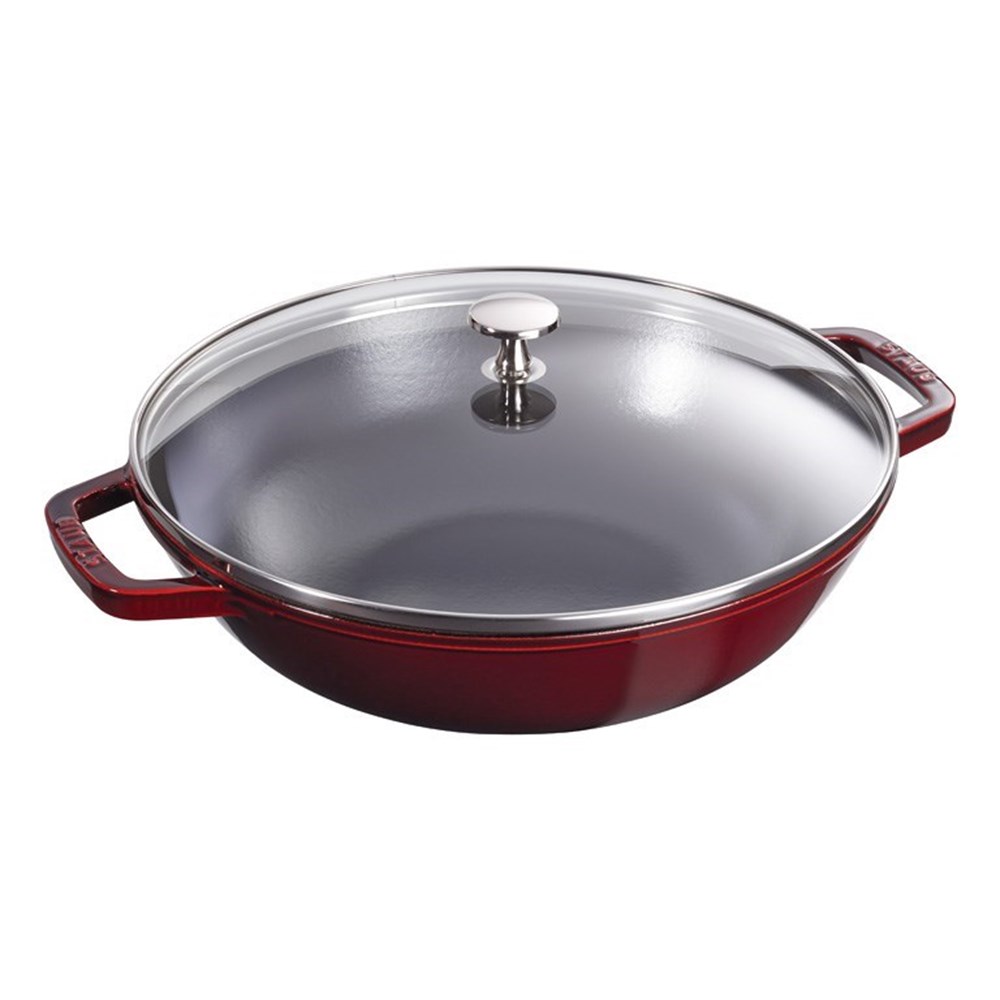 Pánev Wok STAUB 30cm vínová Staub