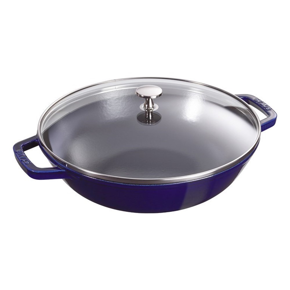 Pánev Wok STAUB 30cm modrá Staub