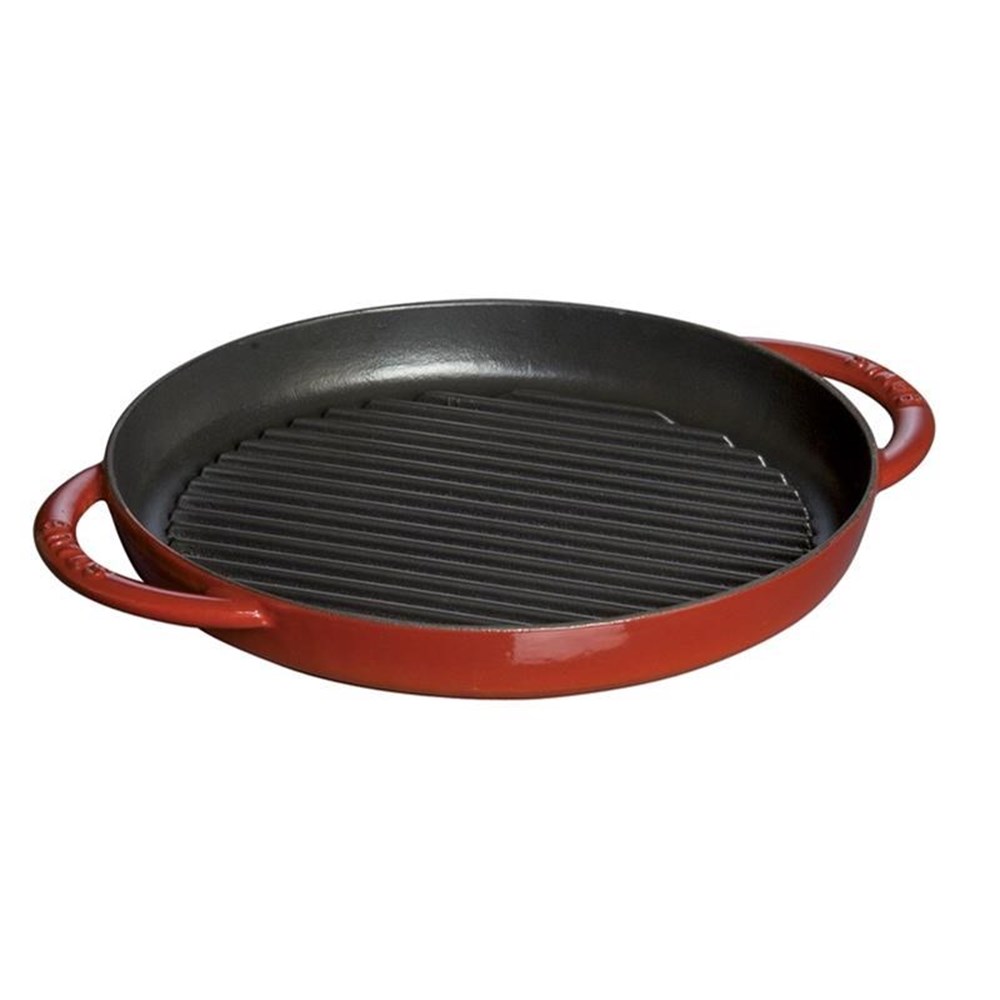 Grilovací pánev STAUB P.30cm červená Staub