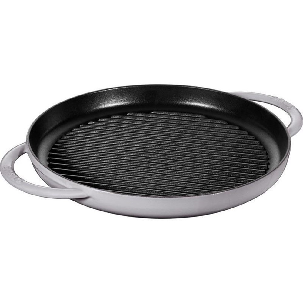 Grilovací pánev STAUB 30 cm šedá Staub