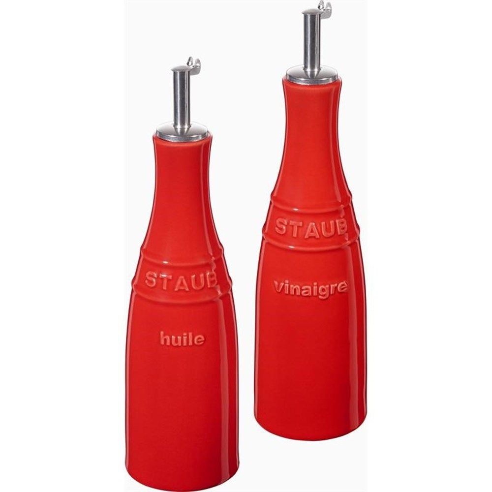 Set Staub na olej a ocet červený Staub