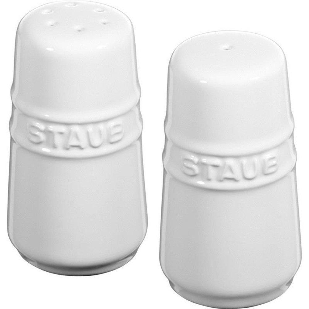 Slánka & pepřenka Staub bílá Staub