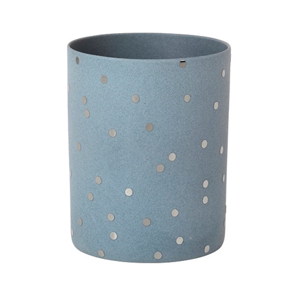 Broste Svícen SNOW šedý pro čaj. svíčku Broste