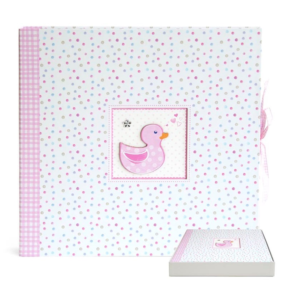 Artebene Fotoalbum 35x35 cm baby/duckling/pink Artebene