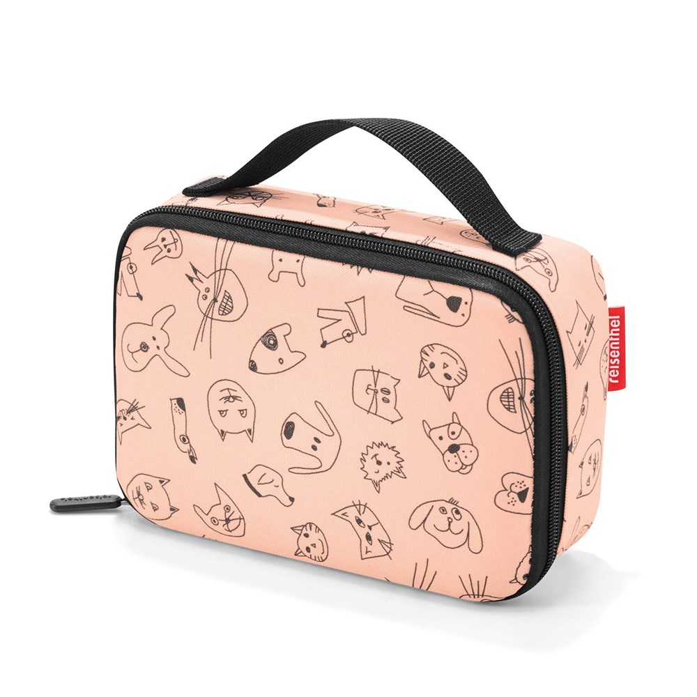 Reisenthel Termobox na svačinu Thermocase kids cats and dogs rose Reisenthel