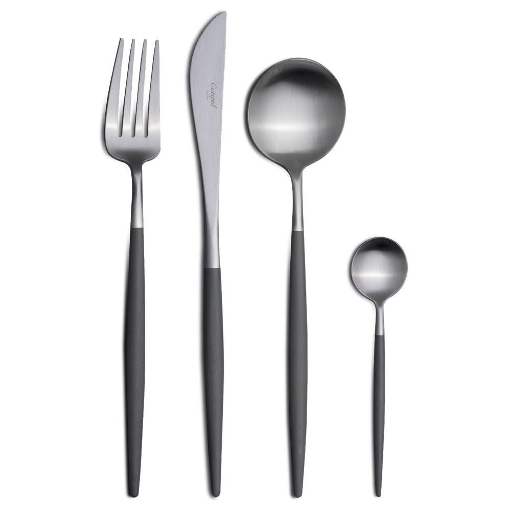 Cutipol Příbory GOA GREY SET/24 ks v dárkové kazetě Cutipol