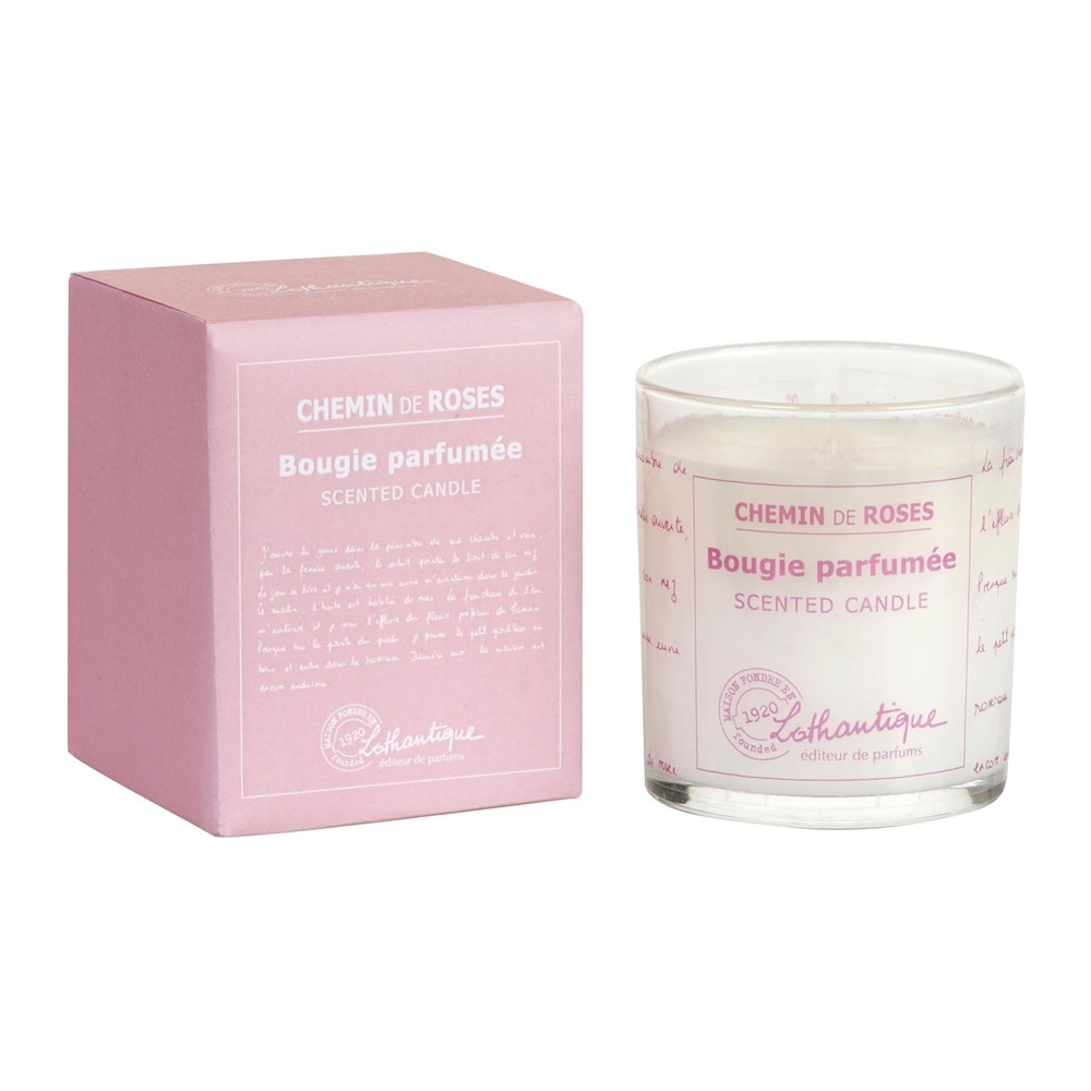 Lothantique Vonná svíčka 140 g RŮŽE Lothantique