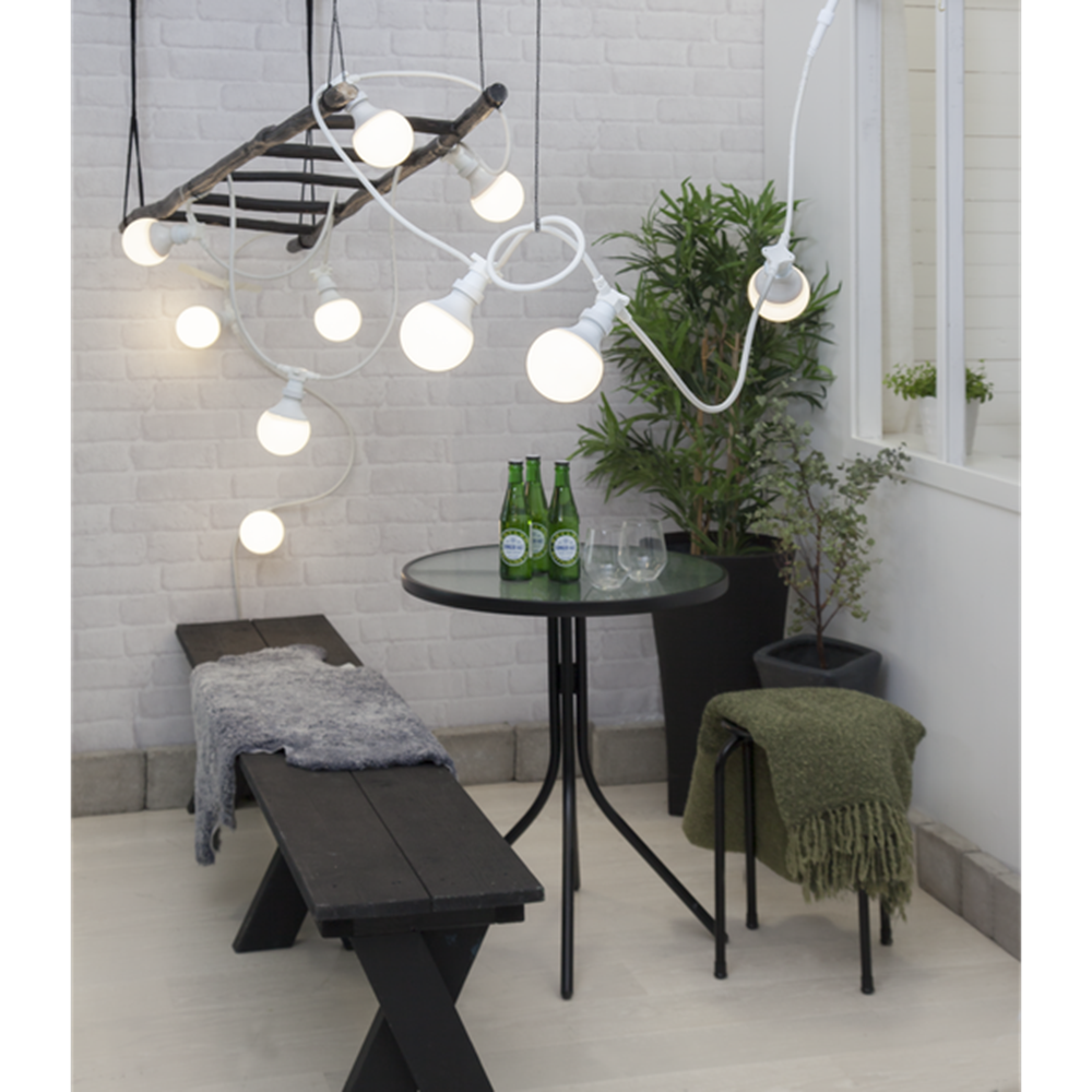 Star trading Světelný LED řetěz 10xE27 napojovatelný Star trading