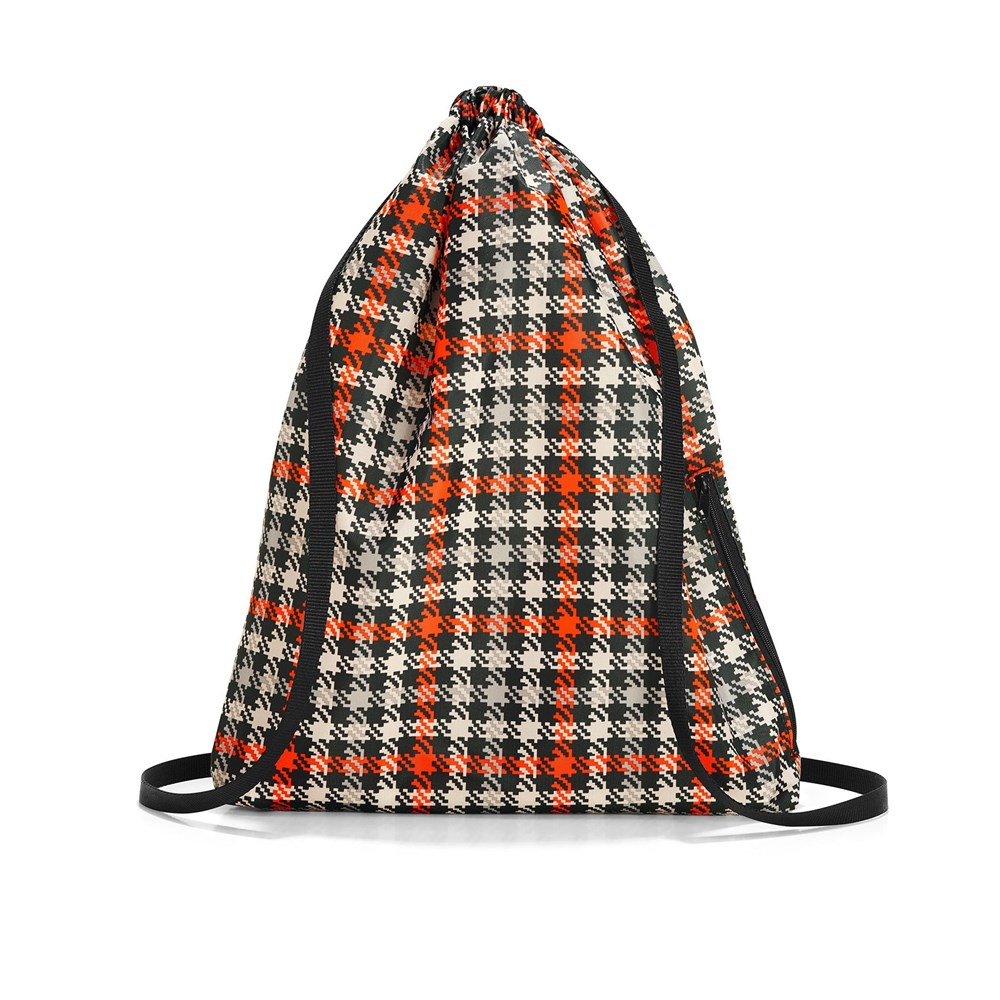 Reisenthel Vak na záda Mini Maxi Sacpack glencheck red Reisenthel