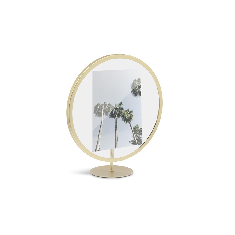 Umbra Fotorámeček INFINITY 13x18 cm mosazný Umbra