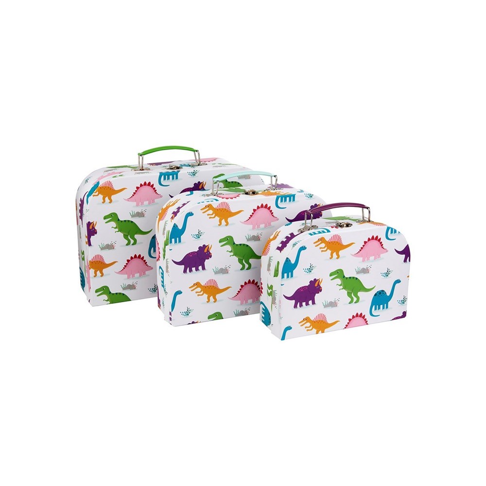 Sass & Belle Kufříky Dinosaurs SET/3ks Sass & Belle