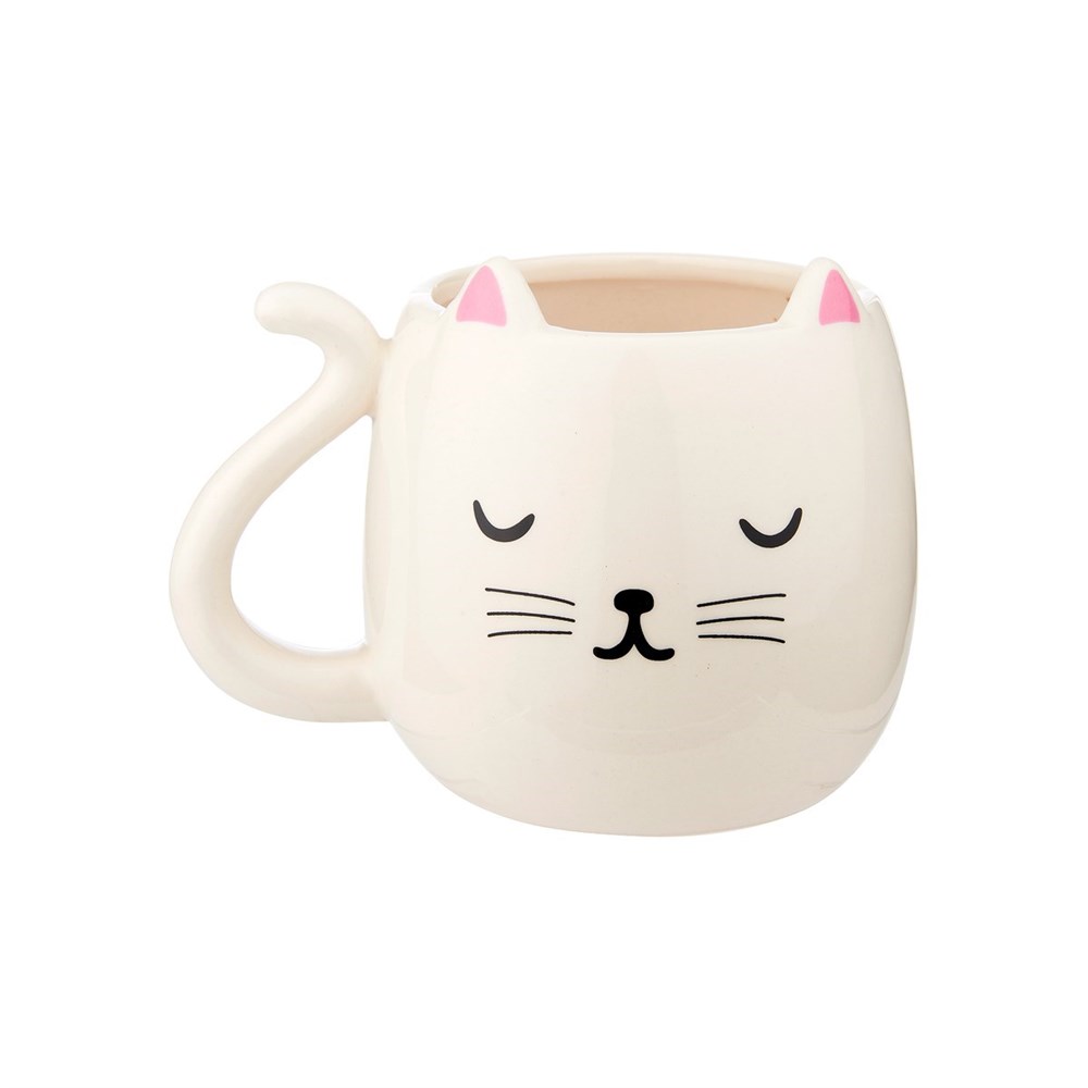 Sass & Belle Hrnek tvarovaný Cutie Cat 400ml Sass & Belle