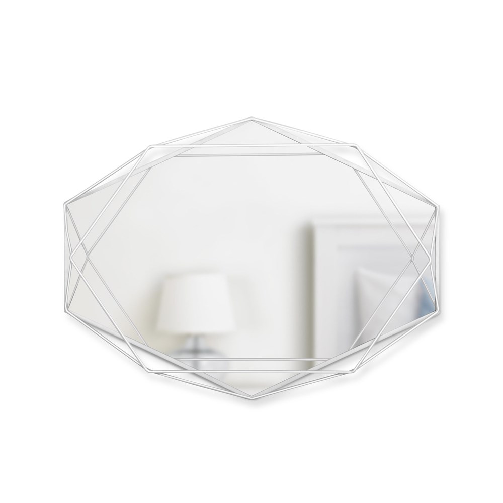 Umbra Zrcadlo PRISMA bílá Umbra