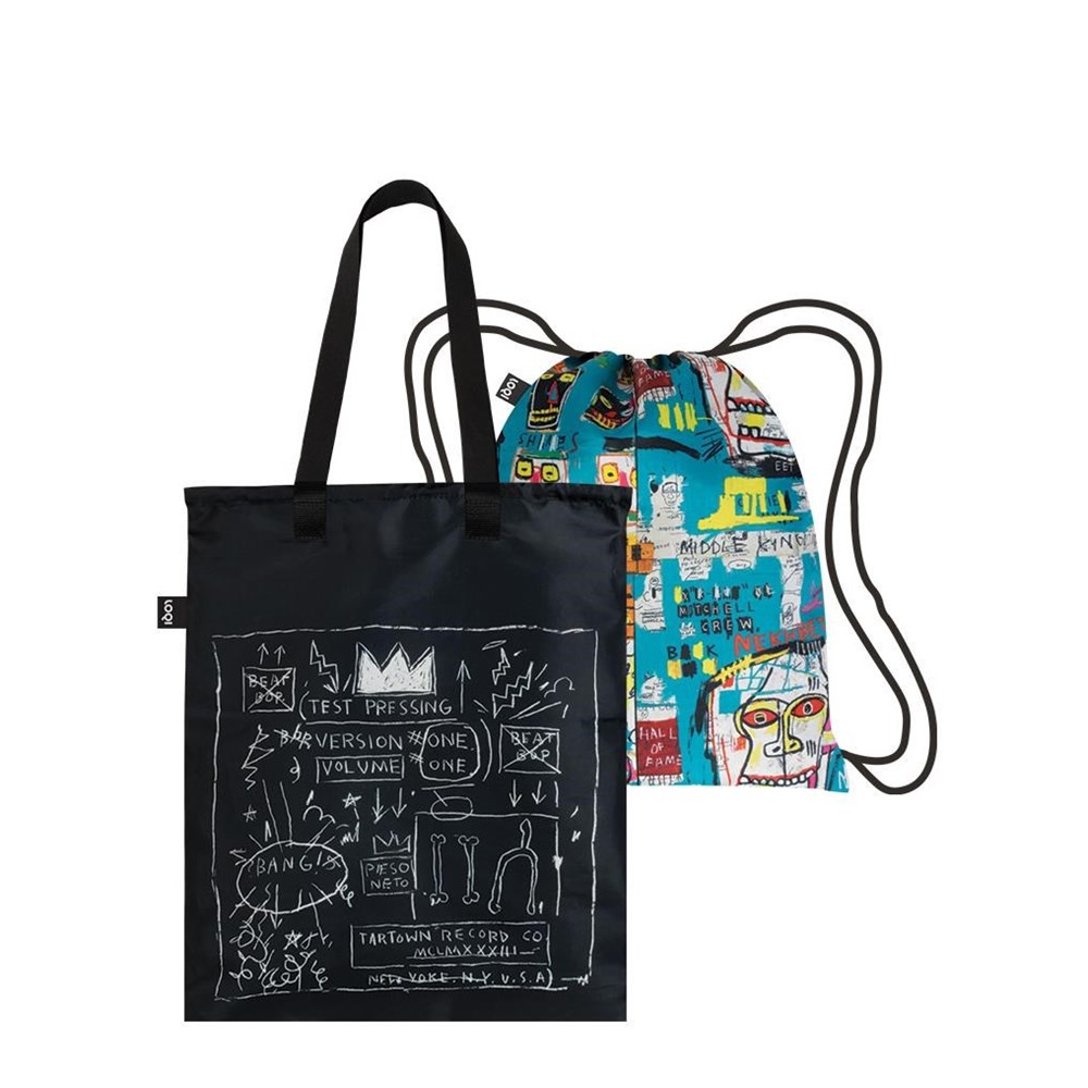 Taška nebo batoh LOQI - MUSEUM - JEAN MICHEL BASQUIAT LOQI