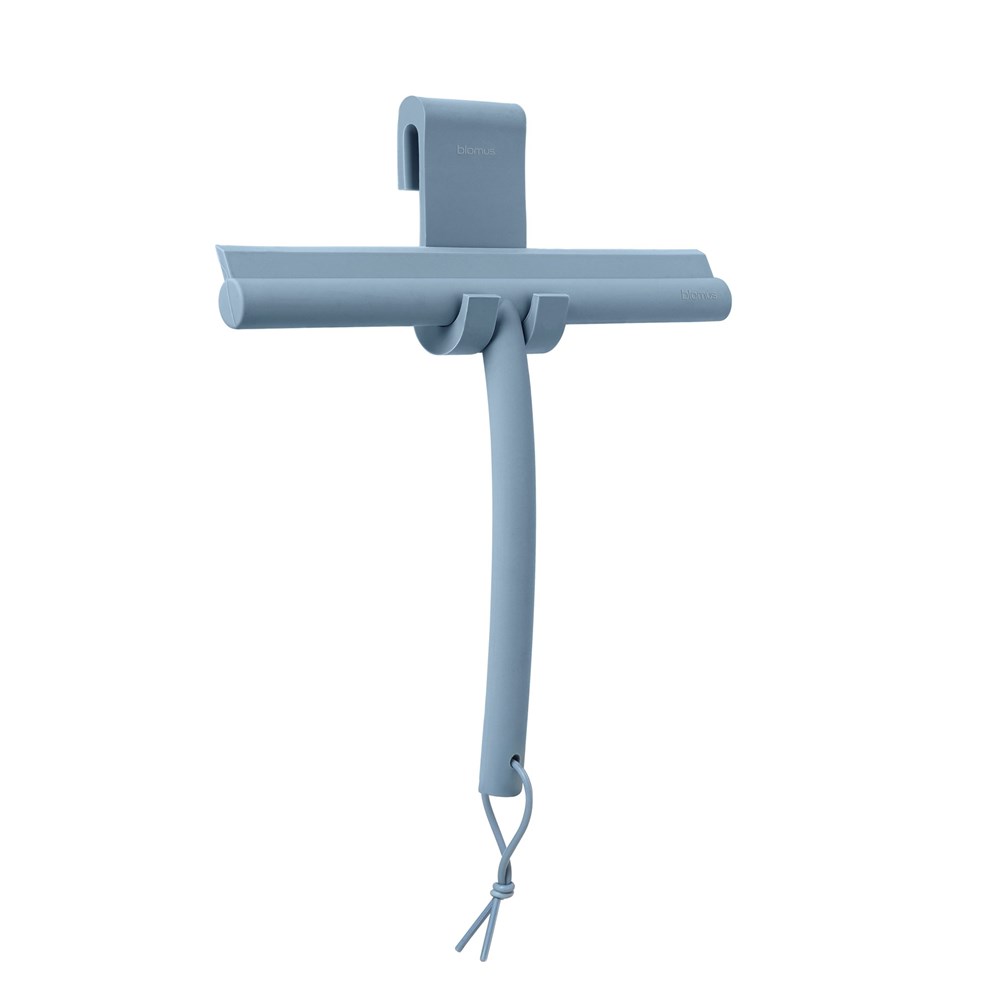 Blomus Stěrka na sklo VIPO (vč.háčku) modrá Blomus