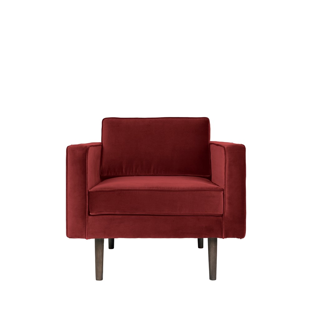 Broste Křeslo WIND červené Broste