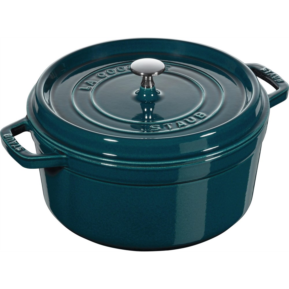 Staub Hrnec kulatý 28 cm tyrkysový Staub