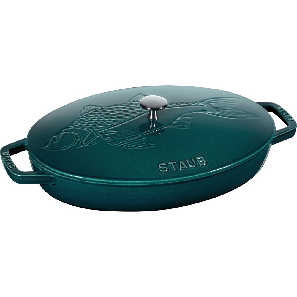 Staub Pekáč na rybu 32 cm tyrkysová Staub