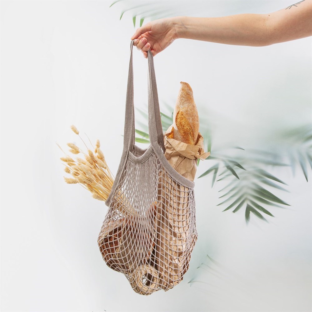 Sass & Belle Nákupní taška/ Síťovka Grey String Sass & Belle