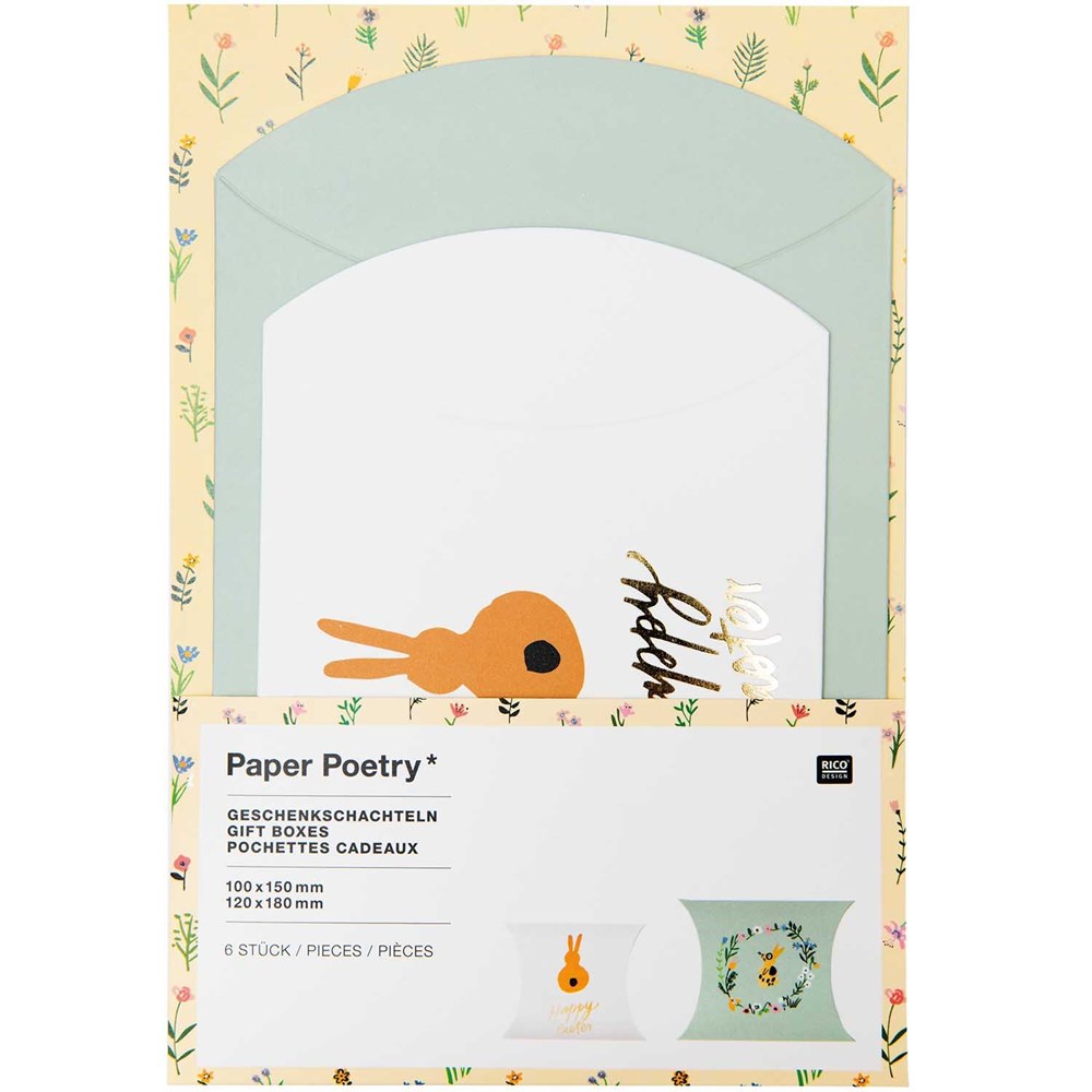 Rico Art Dárkové boxy EASTER MIX SET/6 ks Rico Art